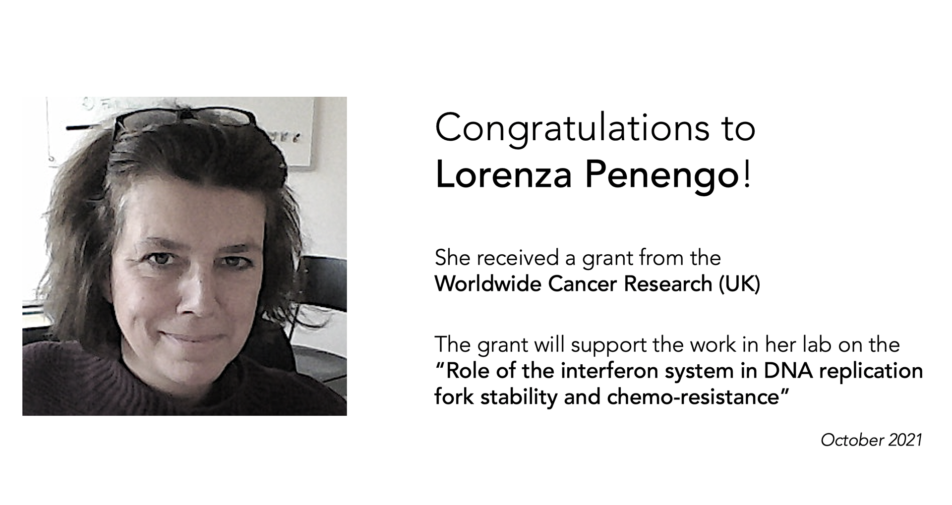 Worldwide Cancer Research Grant