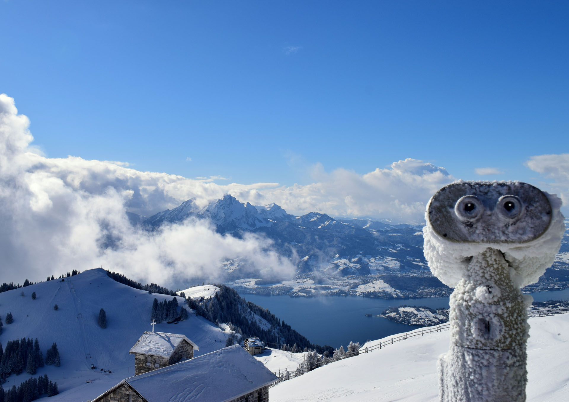 Sledding Rigi 2018